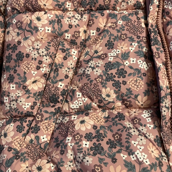 H&M Floral Pink Kids Jacket (8/10) - Picture 2 of 2